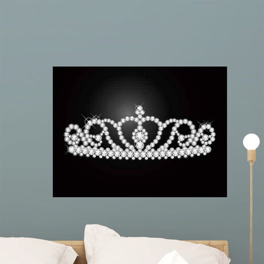 Diamond tiara diamond tiara Wall Mural