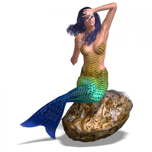 Beautiful Mermaid Wall Decal