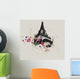 Eiffel tower Wall Mural