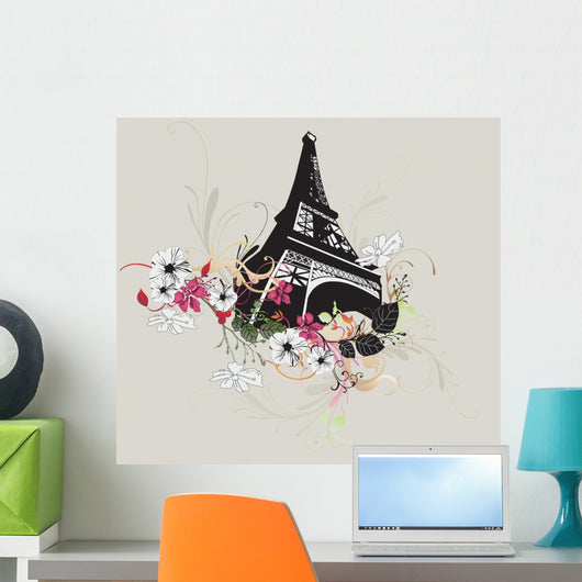 Eiffel tower Wall Mural