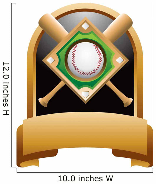 Baseball Diamond and Bats