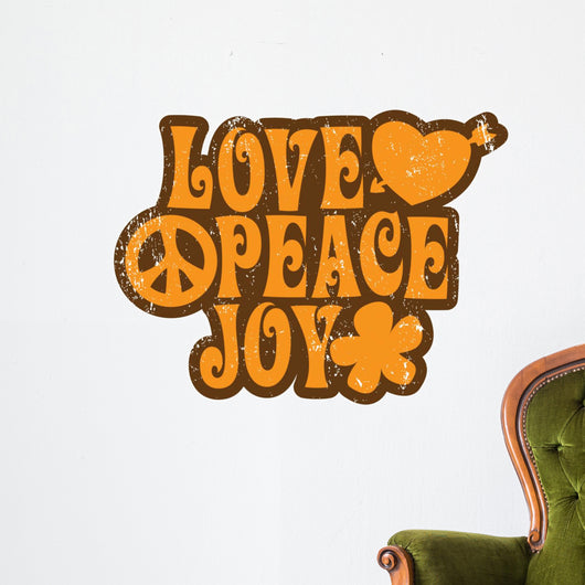 70s style vintage t-shirt design Wall Decal