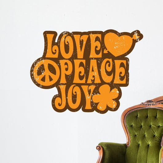70s style vintage t-shirt design Wall Decal