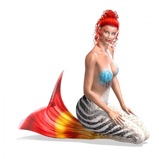 Beautiful Mermaid Wall Decal