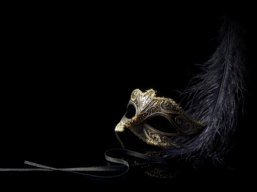 Carnival Mask Black