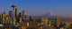 Seattle Washington as Viewed Wall Decal