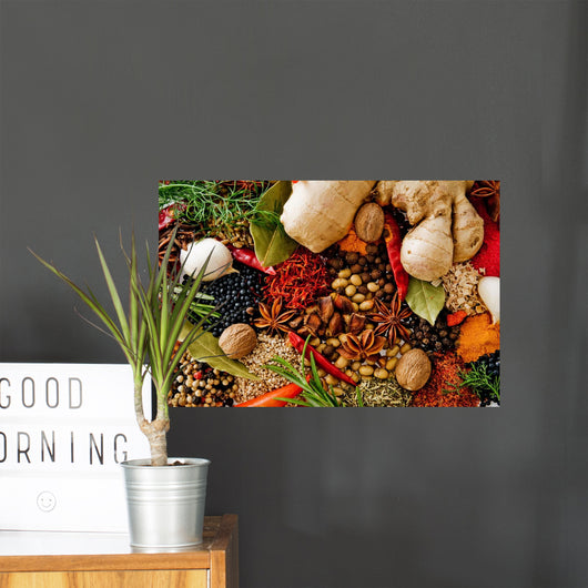 Spices Wall Mural