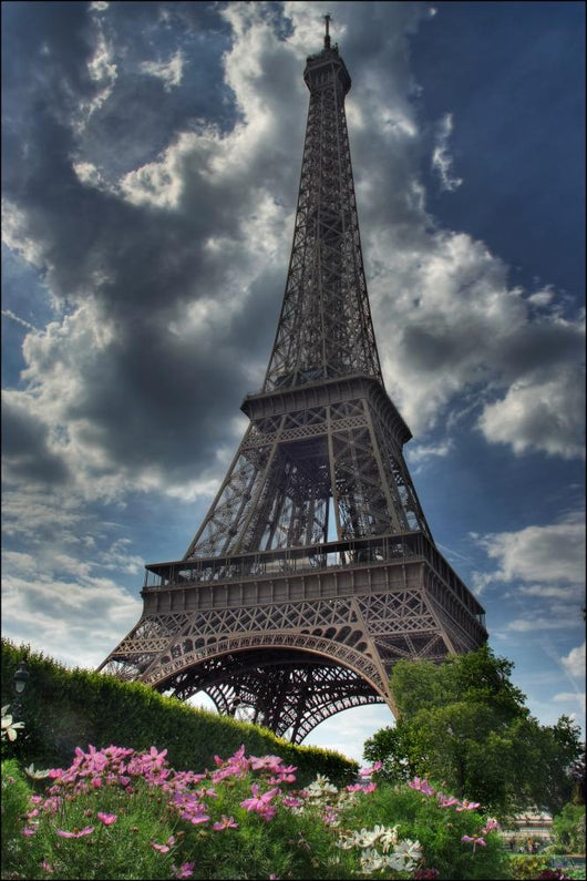 Eiffel Tower Colored