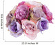 Bridesmade posy made of silk roses Wall Decal
