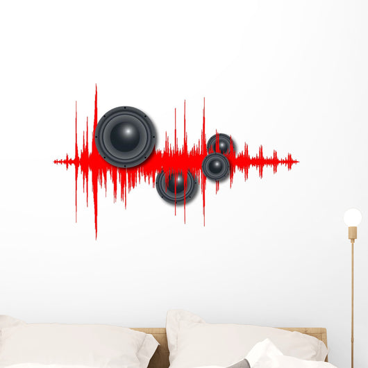 soundwave speaker Wall Decal