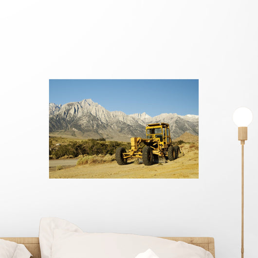 Road Grader Wall Mural