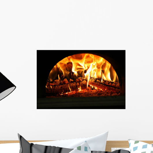 fire Wall Mural