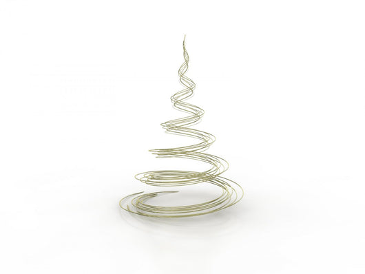 Abstract Christmas tree Wall Decal