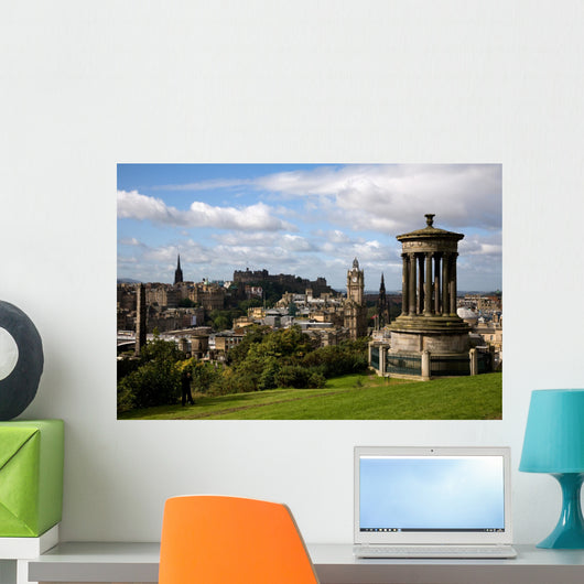Edinburgh Castle View Wall Mural