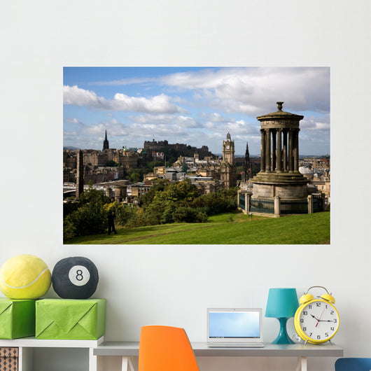Edinburgh Castle View Wall Mural