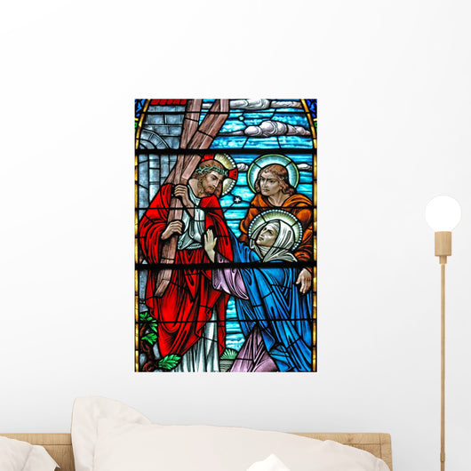 Stained Glass Window 1 Wall Mural