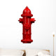 Red Fire Hydrant Wall Decal