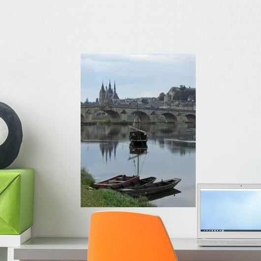 Bridge Loire Blois and Wall Decal