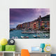 Portovenere. La Spezia province, Ligurian coast, Italy. Wall Mural