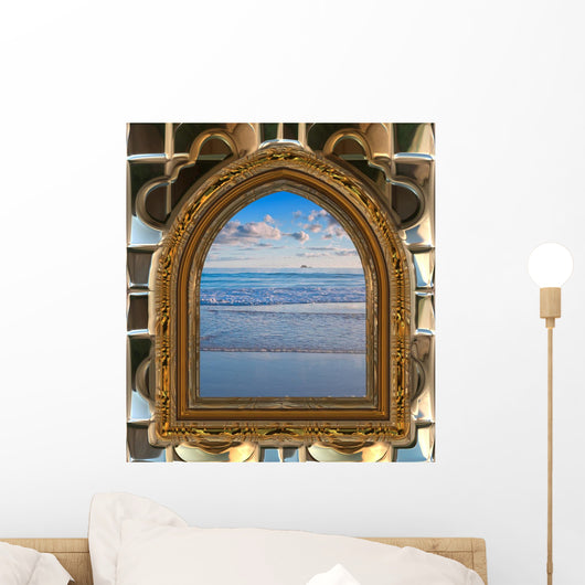 Beach through Window