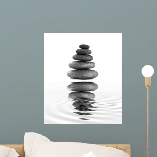 Zen Stone Tower Wall Mural