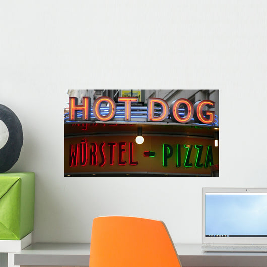 Hot Dog Wall Mural