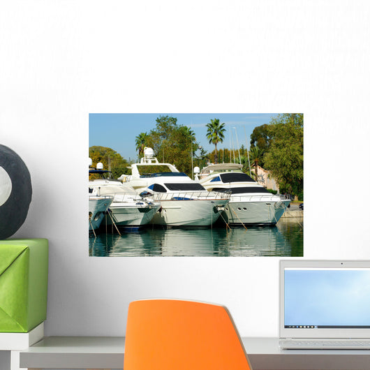 des yatch Wall Mural