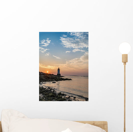 Sunrise Lighthouse Salem Wall Decal