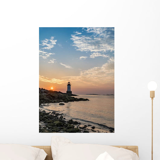 Sunrise Lighthouse Salem Wall Decal