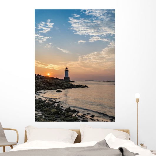 Sunrise Lighthouse Salem Wall Decal