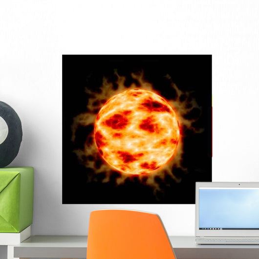 Sun Wall Decal Design 3