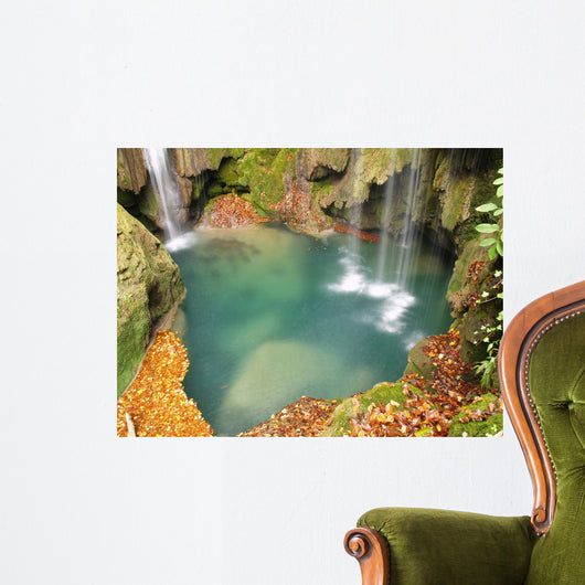 rio urederra, navarra Wall Mural