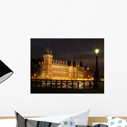 Paris-the Conciergerie Twilight Wall Decal