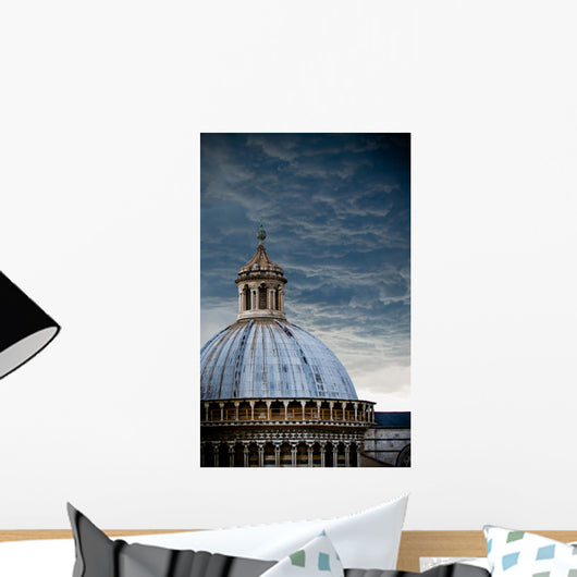 Storm over Duomo Wall Mural