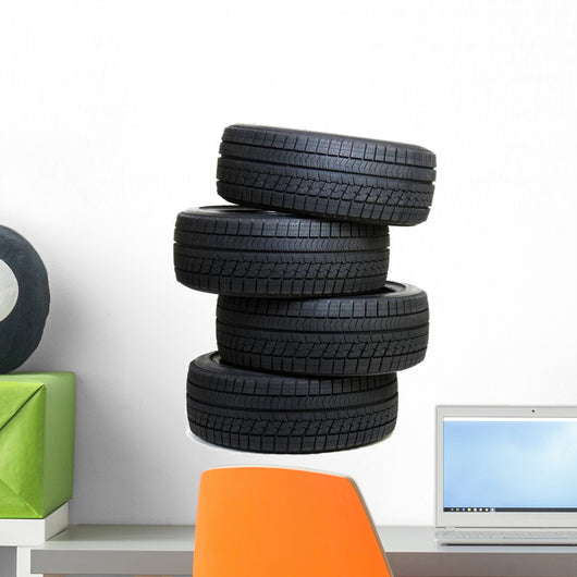 Car Tires Wall Decal