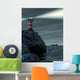 Lighthouse on a Cliff Wall Mural