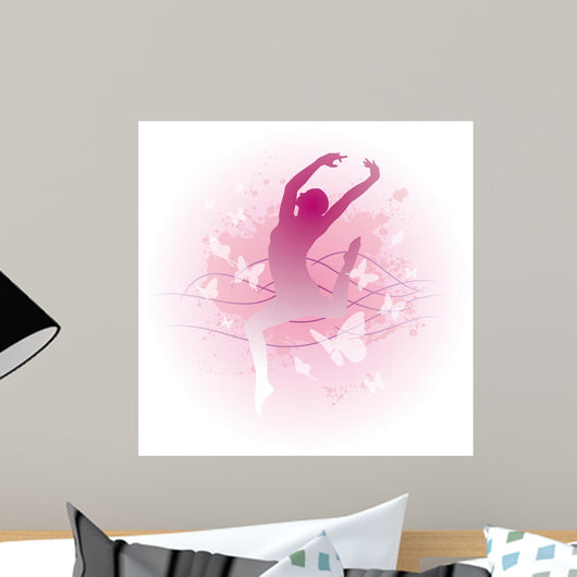 Modern dance Wall Decal