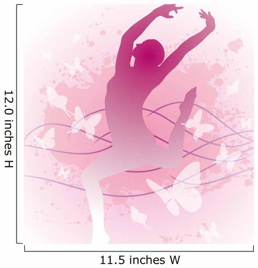 Modern dance Wall Decal