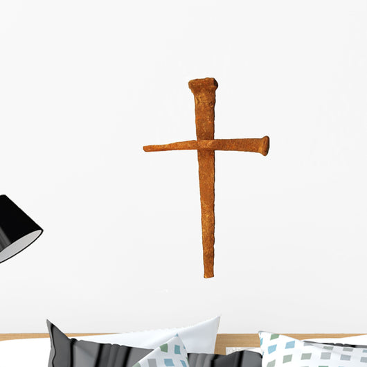 Nail Cross Wall Decal