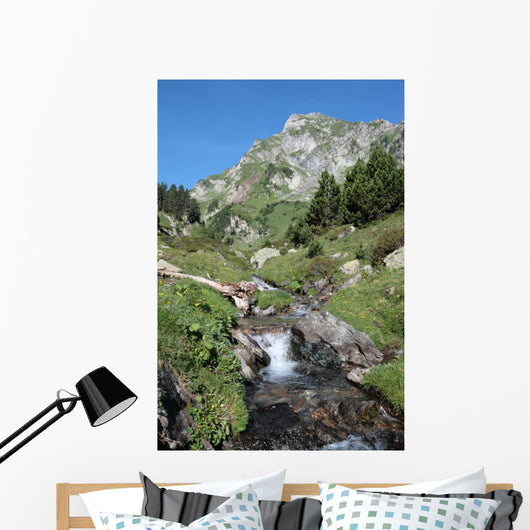 Roc Blanc Pyrenees Ariegeoises Wall Mural