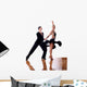 dancers in ballroom Wall Decal