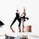 dancers in ballroom Wall Decal
