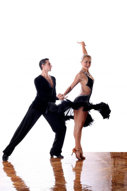 dancers in ballroom Wall Decal