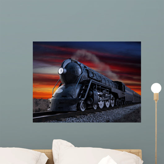 20th Century Limited Wall Mural