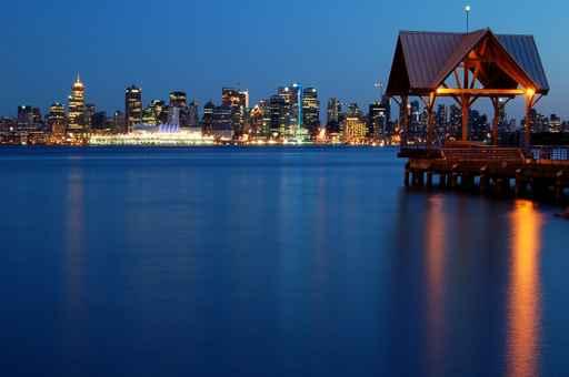 Downtown Vancouver Wall Mural