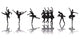 Ballerinas Wall Mural