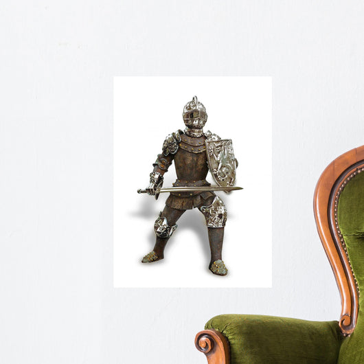 Antique Knight Wall Decal Design 2