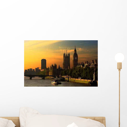 London Burning Wall Decal