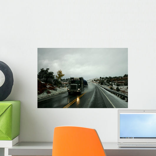 Eighteen Wheeler 3 Wall Mural