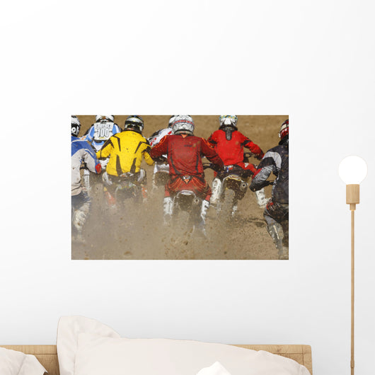 Motocross Wall Mural